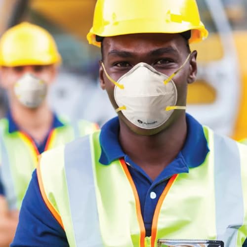 Shawmut Protex™ N95 Mask Particulate Respirators NIOSH Approved Made in the USA, Protective Face Mask, 2 Pack of 5 (Approval Number TC-84A-9295 / Model SR9520) - Thumbnail 6