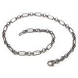 [アンティエーレ] アンクレット メンズ レディース シルバー925 大小コンビチェーン いぶし 26cm フリーサイズ