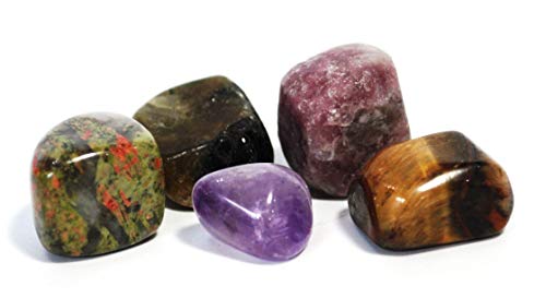 Reiju Crystal Gemstone Tumble Stone Set for Sleep - Gift Wrapped Set
