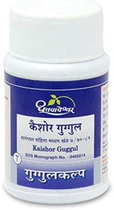 Dhootapapeshwar Shree Dhootpapeshwar Ltd. Kaishor Guggul (60 Tab) - Pack Of 2