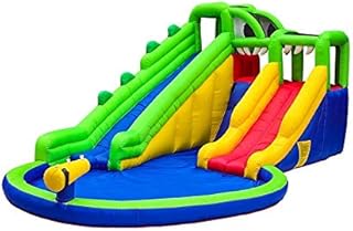 Inflatable tle for Kids Inflatable tle Children's Toy Slide Outdoor Play Equipment Small Trampoline tle A