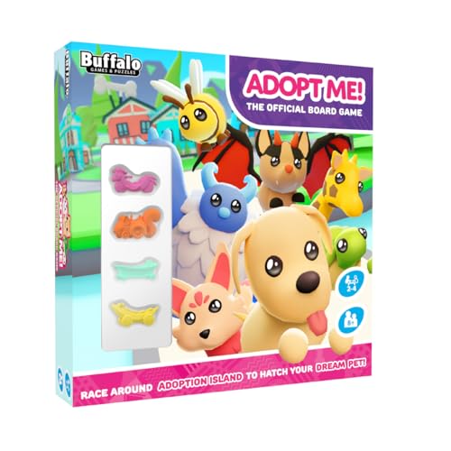 Buffalo Games Adopt Me juego de mesa para niños 7+ miniatura 1