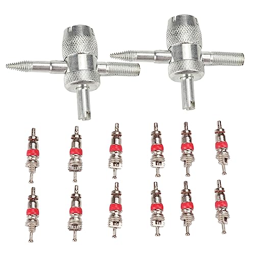FUNOMOCYA 1Set Automobile Tire Replacement Tool Valve Cores Detaching Tools Durable Accessories for Effortless Tire Maintenance