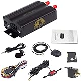 Vehicle Car GPS Tracker TK103A, GSM Alarm SD Card Slot Anti-Theft Realtime Spy for GSM GPRS GPS System Tracking Device