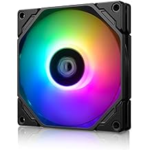 ID-COOLING TF-9215 ARGB Case Fan 15mm Thickness PWM Fan 5V 3 PIN ARGB Fan Slim Fan for Radiator/CPU Cooler/Computer Case