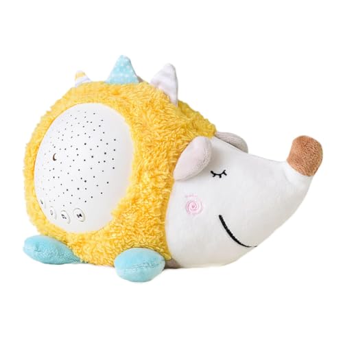 Veilleuse musicale projection étoiles bébé peluche hérisson coton doux chambre enfant