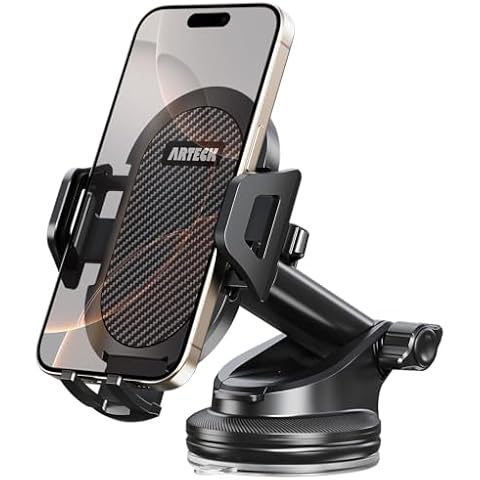 Arteck Universal Smartphone Car Mount Holder Cover