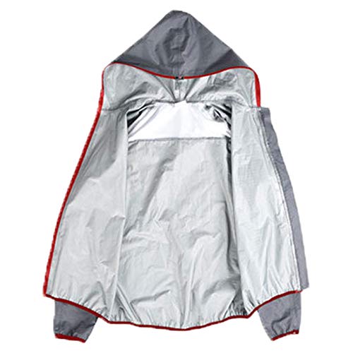 Conjunto Impermeable Ligero con Chaqueta y Pantalón Morado XX-Large miniatura 2