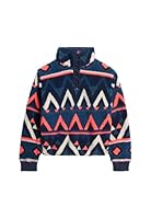 Superdry Super Soft Printed Henley Sweater XS Blue