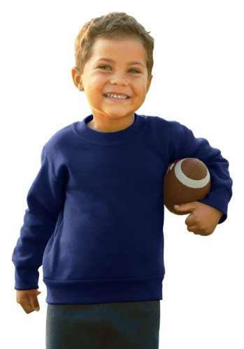 Rabbit Skins Toddler Sweatshirt (M-3317) Available in 13 Colors 5T/6T Navy