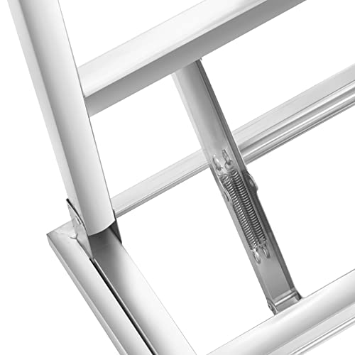 Small Stainless Steel Folding Table, Portable Camp Picnic Party Dining Table No Assembly Sturdy Small Folding Desk (36" X 24")… #TOP5