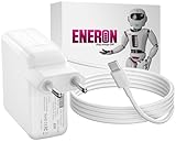 65W USB-C Netzteil Ladegerät kompatibel mit MacBook Air 13' (A2337/A2681) & Pro 13'/15' (A1707) – Multiport Schnellladegerät inkl. 2m USB-C & Lightning Kabel – Weiß