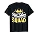 Birthday Squad Shirt Men Women Kids Family Birthday Squad T-Shirt