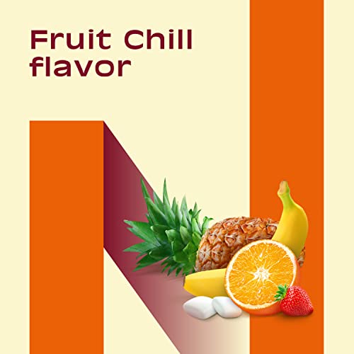 Nicorette 2 mg Nicotine Gum to Help Stop Smoking - Fruit Chill Flavored Stop Smoking Aid, 160 Count