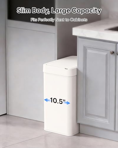 Caneca de basura automática con sensor 50 L acero miniatura 2