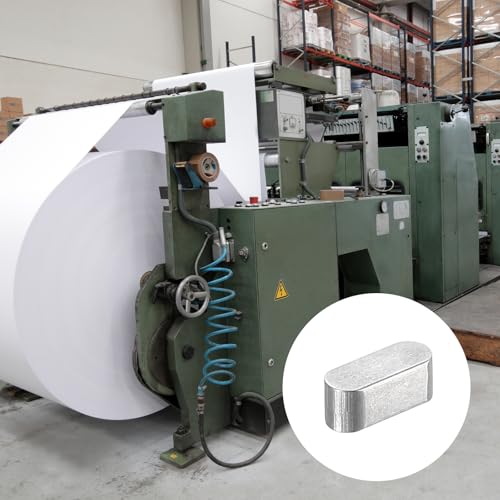 QUARKZMAN 5 Stück Rundkopf-Federkeil, 4x4x10mm Round Ended Passfeder Edelstahl Professioneller Paralleler Antriebswellenkeil für Befestigungselemente der mechanischen Industrie