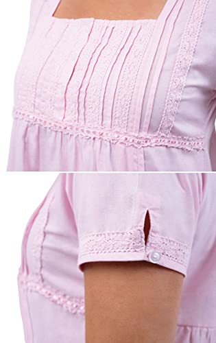 The 1 For U Lara Womens Nightgowns - Pink Nightgown For Women, Pink, Xxxl #TOP3