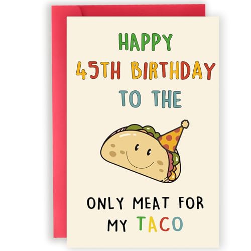 Abeletree 45th Birthday Card