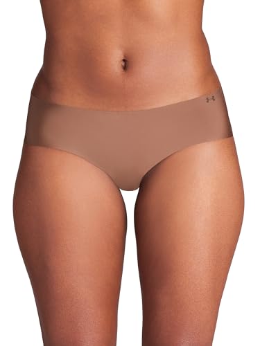 Image of Under Armour Women's 3-pack Pure Stretch No Show Hipster Underwear, All-day Comfort & Ultra-soft Fit