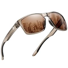 Transparent Brown Frame Brown Lens