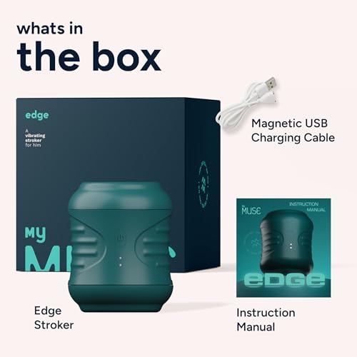 Image of MyMuse Edge-Full Body Massager for Men, Electric, Premium, Ultra-Soft sleeve, Pain, Stress Relief & Relaxation, 10 speeds, Waterproof, 100 Day's Warranty - Emerald Forest