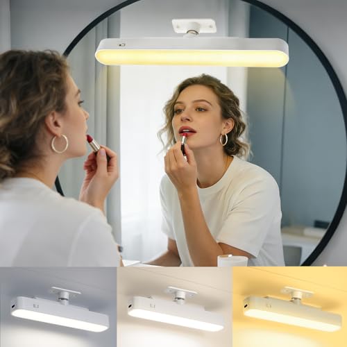 Lumières sans fil pour miroir de salle de bain haute précision 4000mAh