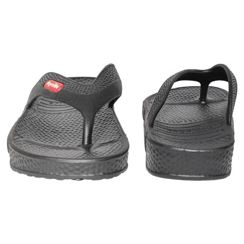 Image of Aqualite AL-1255 Slippers for Men with Comfotable Sole Slip-On Flat Flip Flops, Sliders, Chappal & Comfortable Slipper for Men