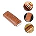 Vaguelly Cigar Holders for Men Pu Leather Cigar Pouch Lightweight Protective Storage Box Travel Humidor