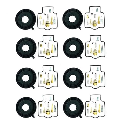 Kit réparation carburateur ZZR400 et ZX400 avec membrane et pointeau complet