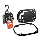 CargoBuckle G3 Flush Mount Tie-Down Kit - Includes Heavy Duty Retractable Strap (3,500 lbs), Flush Mounts & Hardware, Pack of 1