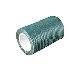 BE-TOOL Kunstrasen, 1 x grünes Kunstrasenband, selbstklebend, synthetisch für Verbindung, Befestigung von grünem Rasenteppich, Kunstrasen (15 cm x 5 m)