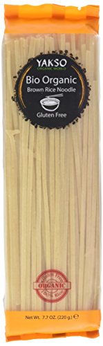 Yakso Nouilles de Riz Brun 220 g - Lot de 6 Cover