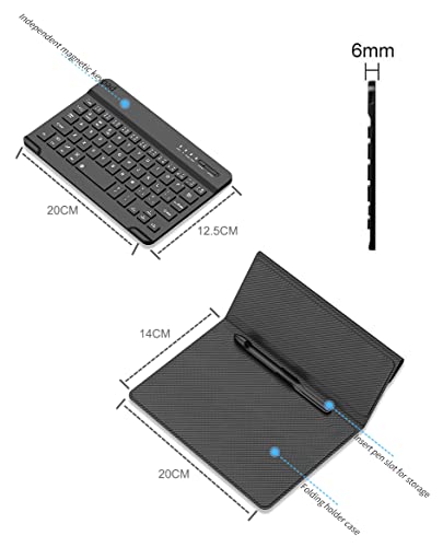 Custodia per tastiera per Samsung Z Fold 4 con