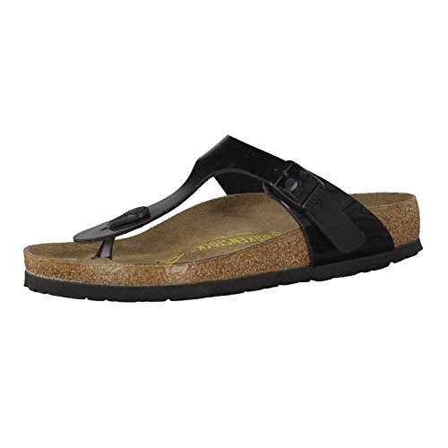 Image of Birkenstock Schuhe Gizeh Birko-Flor Normal, Black, 42