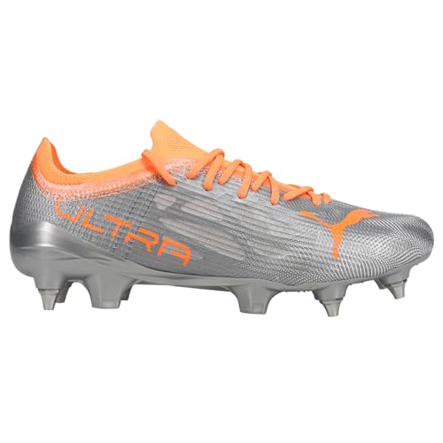 PUMA Mens Ultra 1.4 Mxsg Soccer Cleats - Silver