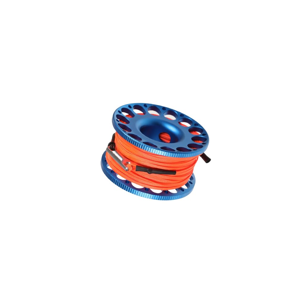 Finger Reel Rope Bobina Leggera Cave Tech con Attrezzatura