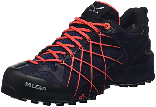 SALEWA, Wildfire Gore-Tex Damen Zustiegsschuhe, Grau/Rot, 42