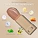 6 Colors Foundation Stick Beauty Balm Serum Boosted Skin Tinted Balm Concealer, Long-lasting Coverage, Even Skin Tone Portable Moisturizing Essence Stick (# 03, 0.64 Oz)