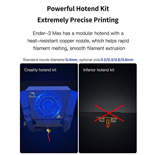 image for GUOER Official Creality Ender 3 Max 3D Printer with All-Metal Extruder