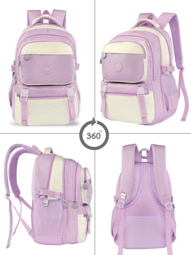 Image of Lavie Sport Twilight Laptop Backpack | 33 Liters | Fits Upto 16 Inch | Laptop Compatiable | Rain Cover | Gift for Boys & Girls