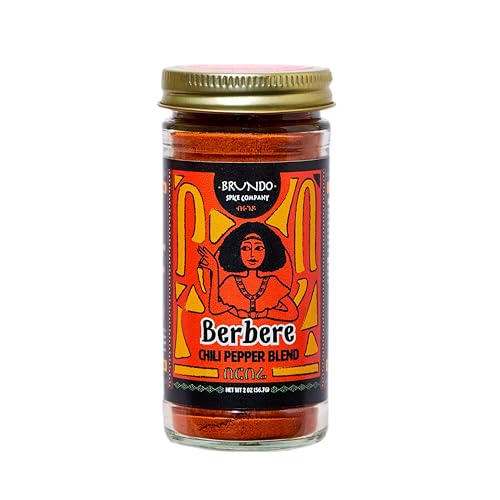 Brundo Spices Imported Ethiopian Berbere Chili Pepper Blend (2 oz)