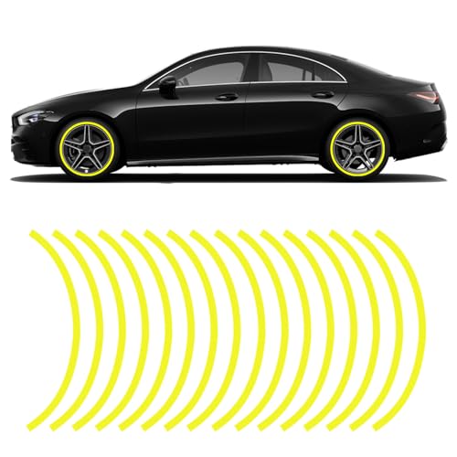Reflective Wheel Stripe Stickers