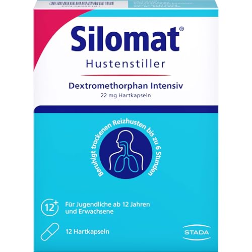 Silomat Hustenstiller Dextromethorphan Intensiv 22 mg Hartkapseln gegen Reizhusten 12 St. Kapseln