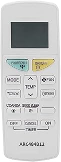 TMQ AC Remote Control Compatible for Daikin Window AC and Split Air Conditioner (Please Match The Image with Your Old Remote
