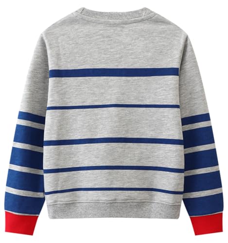 Image of Hongshilian Unisex Kids Cute Cartoon Cotton Sweater Shirt