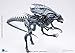 Hiya Toys Alien vs. Predator: Alien Queen 1:18 Scale Action Figure, Multicolor
