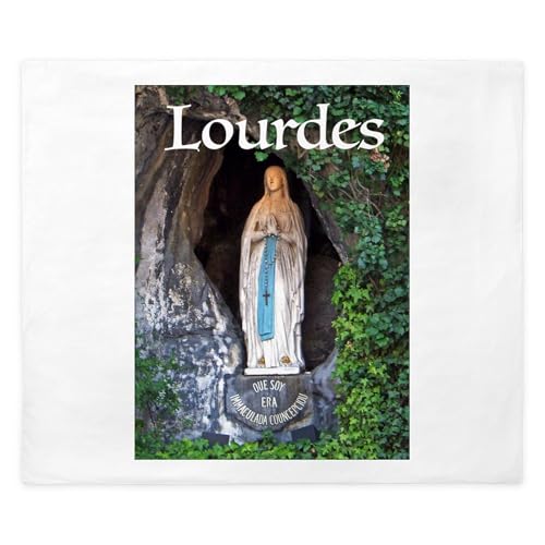CafePress Virgin Mary Lourdes 1 King Duvet Cover, Printed Comforter Cover, Unique Bedding