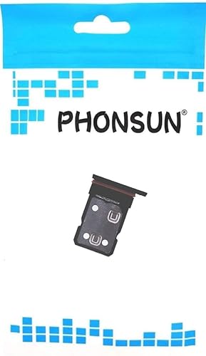 Miniatura 4 de PHONSUN Soporte de bandeja de tarjeta SIM individual para OnePlus 10T 5G (Moonstone Negro)