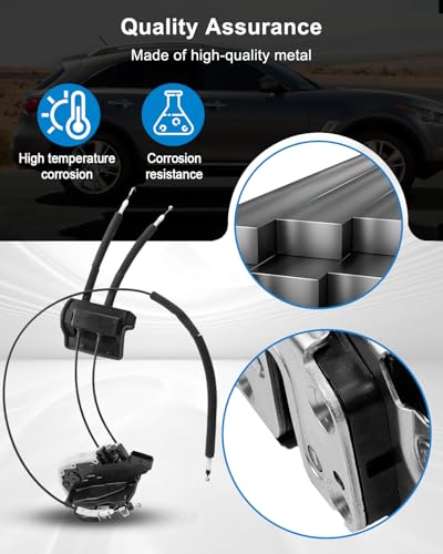 Image of 80500-1CA0A Door Lock Latch Actuator Assembly Fit for Nissan Infiniti FX35 FX37 FX50 QX70 2009-2017 Replace 805001CA0A for Front Right Passenger Side