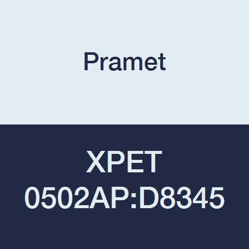 XPET 0502AP:D8345 Carbide Indexable Drilling Center Insert, 1" Corner Radius, Drill Diameter Range 0.594" - 0.656" (15 mm - 17 mm) (Pack of 10)